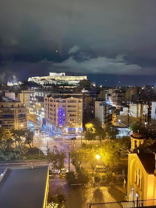 Luxury Studio With Unique View Of The Acropolis Athen Exterior foto