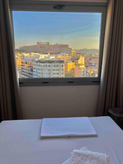Luxury Studio With Unique View Of The Acropolis Athen Exterior foto