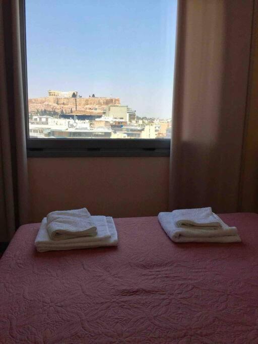 Luxury Studio With Unique View Of The Acropolis Athen Exterior foto