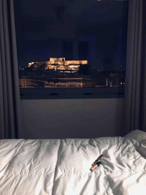 Luxury Studio With Unique View Of The Acropolis Athen Exterior foto